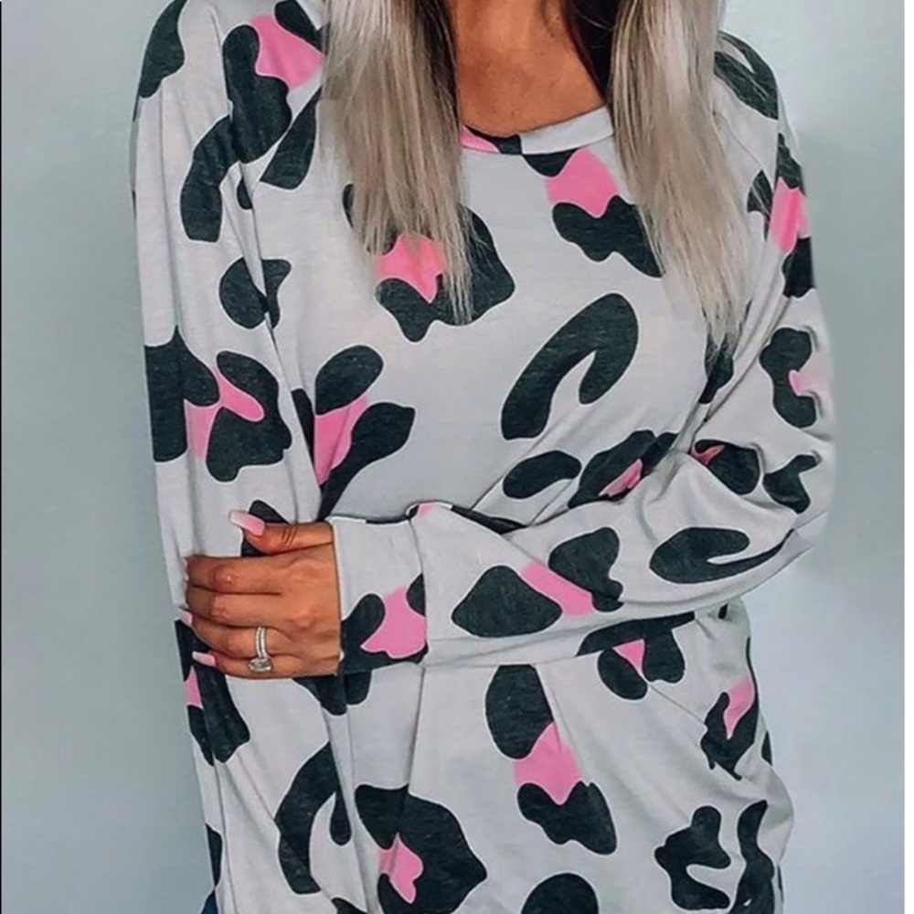 Leopard print sweater - Picture 2 of 5